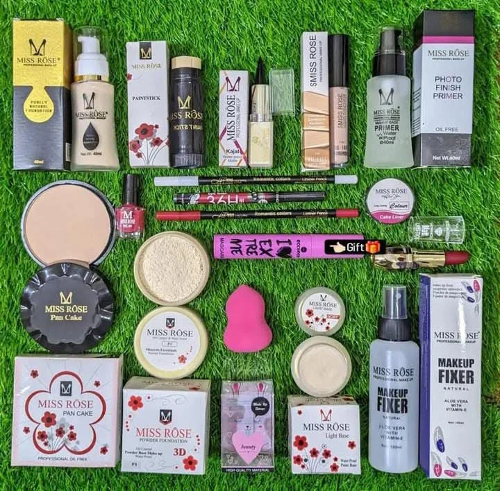 Original cosmetics assortment provided by Ayesha Collection